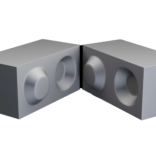 Дополнительные диагональные 3D-ламели.